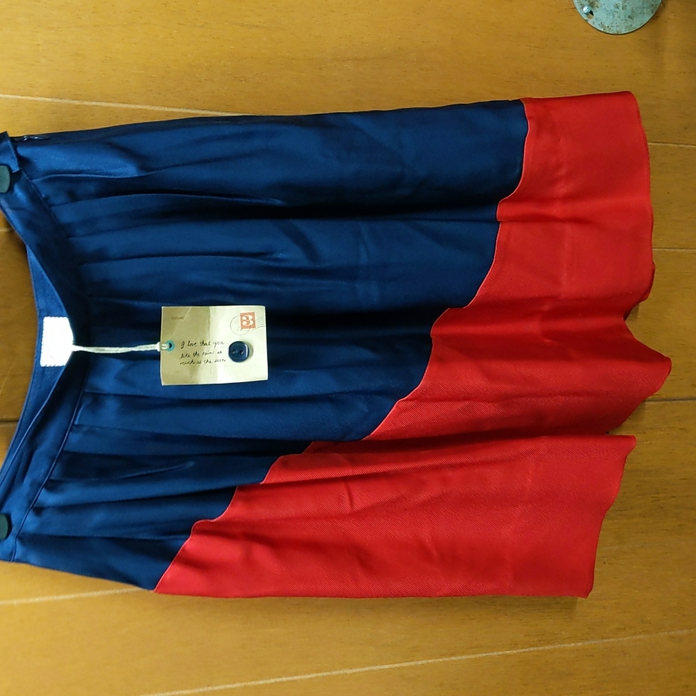 NWT Anthropologie Colorblock Skirt